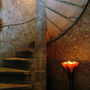 Wendeltreppe aus dem Mittelalter Im Villon